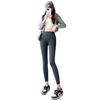 2025 Women's High Waist Black Shark Yoga Leggings - Hip Lift & Ab Control for Spring/Autumn