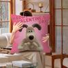 Kawaii WWallace und Gromit Anime Kissenbezug Zoll Bauernhaus Dekor Heim Überwurfskissenbezüge Für Sofadekorationen