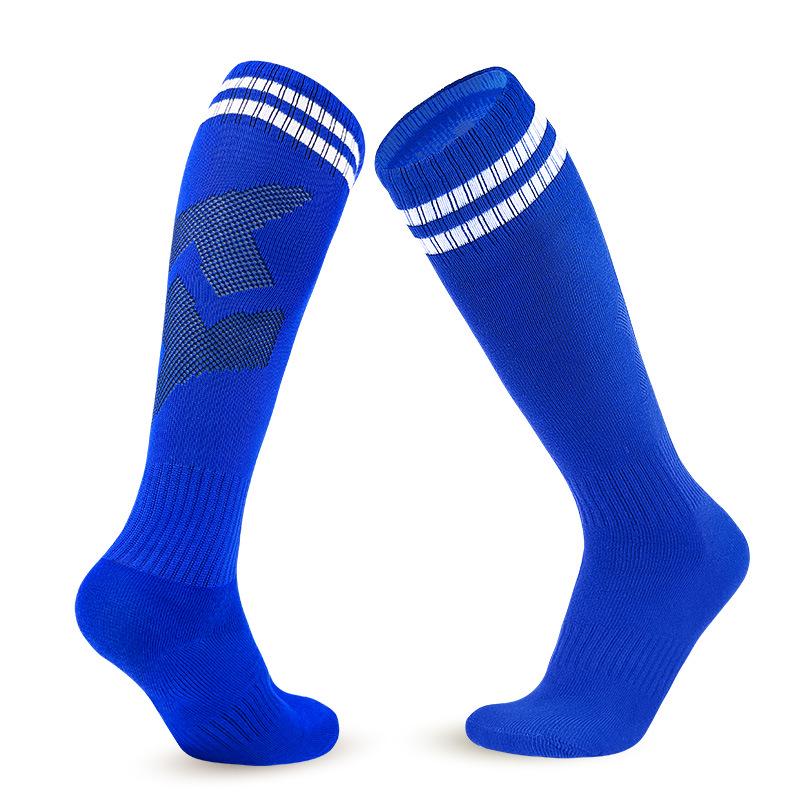 Thickened Non-Slip Long Tube Football Socks for Men & Women - Ideal for Training and Competition