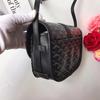 2024 Trendy Dogtooth Saddle Shoulder Bag - Women's Floral Messenger Handbag