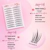 5D Self-Adhesive Glue-Free Sunflower False Eyelashes with Hard Stem
