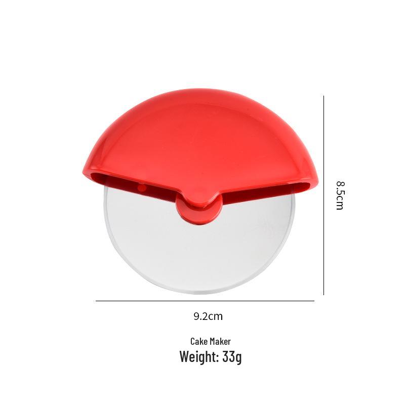 Creative Stainless Steel Pizza Wheel Cutter & Pastry Roller Slicer for Kitchen Baking