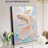 5D Round Pearl Painting Kit Elegant Fish Pattern DIY Handmade Rhinestone Art Home Interior Decor Gift