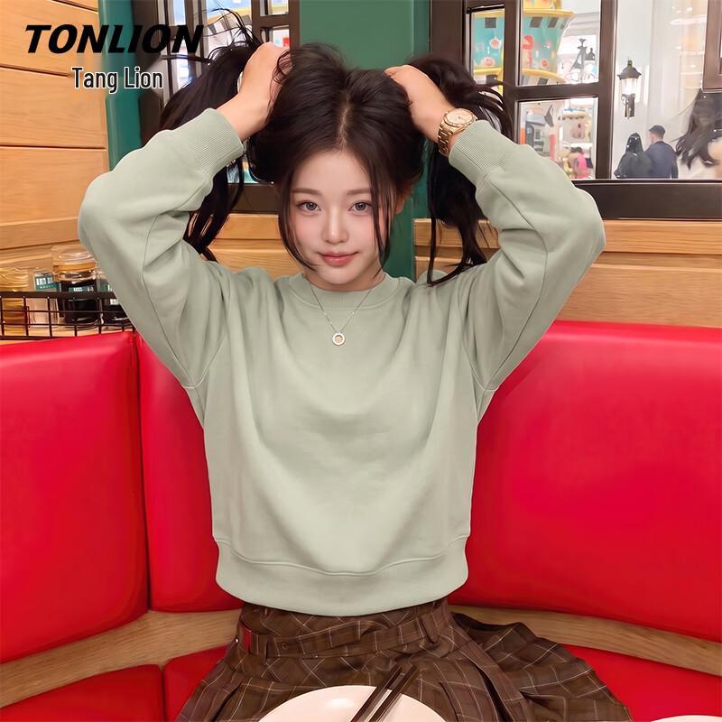 TonLion Women's Casual Long-Sleeve Sweatshirt