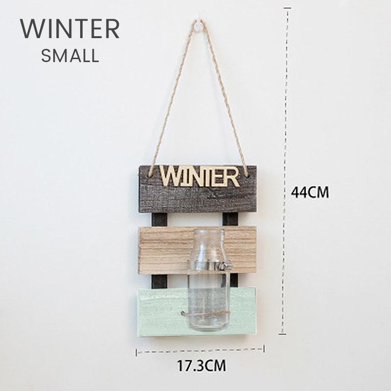 

Скандинавский креативный настенный стеклянный гидропонный вазон для растений с деревянной основой цветочный горшок контейнер для сциндапсуса арт-декор для дома