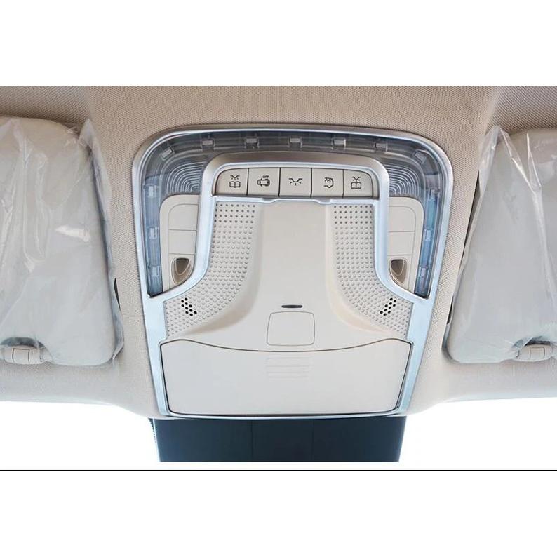For Mercedes-Benz Vito (W447) V-Class 2017-2025 Carbon Fiber Style Interior Lights Reading Lights Trim Cover