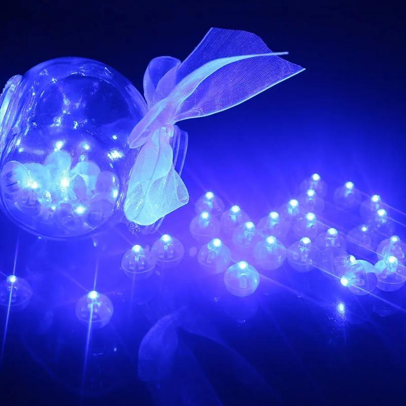 Lot Round LED RGB Flash Ball Lamps Hot Sale New Decoration Balloon Lights Flashlight Ball Lights Seven colors, White, Warm color, Blue, Purple