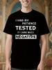 T-shirt Drôle T-shirt Sarcastique Drôle - J'ai eu ma patience T...