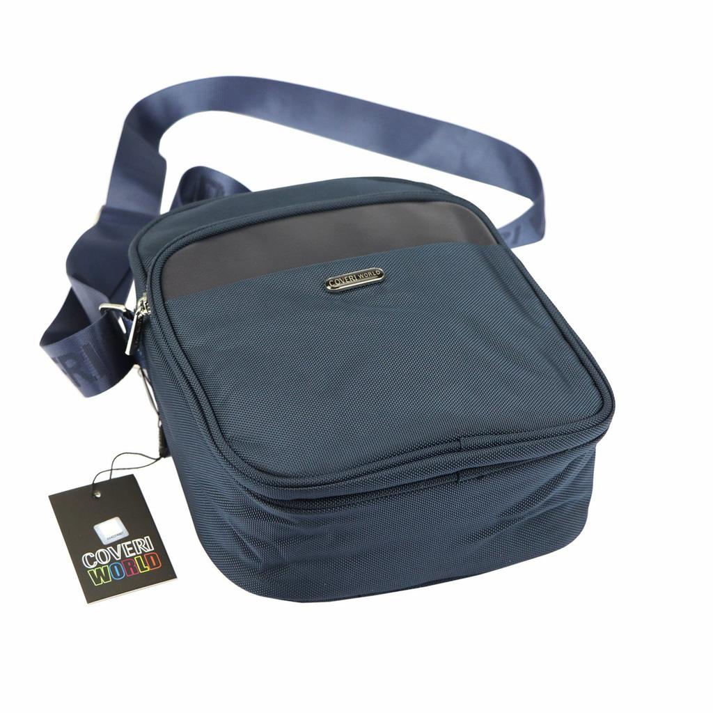 Trwała Saszetka Męska Wykonana Z Poliestru Coveri World CW7092