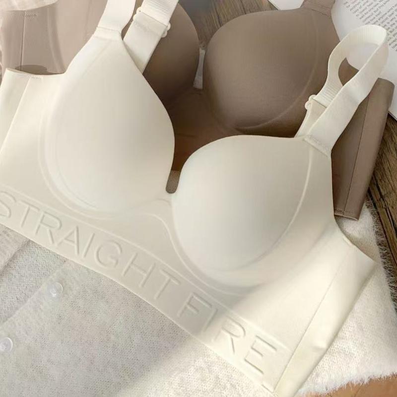 Sexy Push-Up Mode-BH Bügelloser BH Schlauchtop Unterwäsche Verstellbarer Träger Seitenbrüste Damenmode-BH