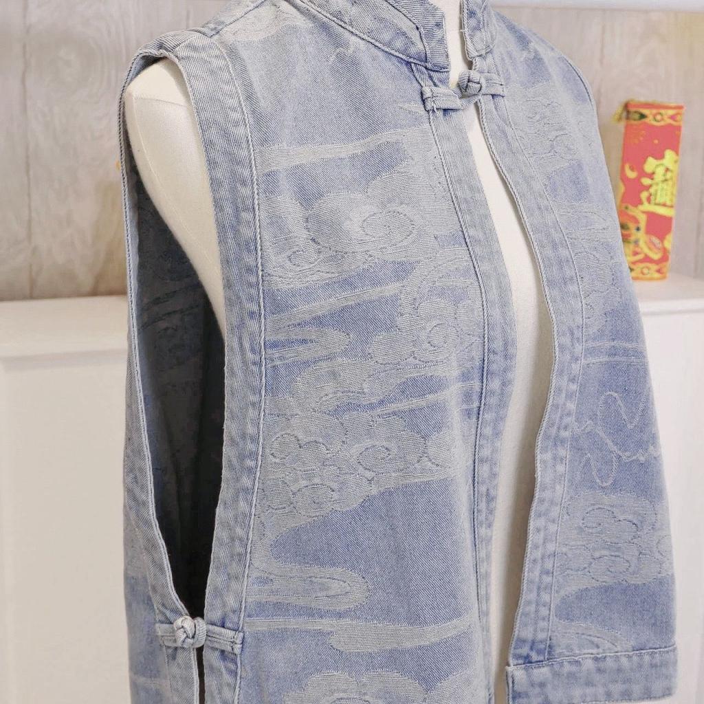 Cool and Comfortable Ladies' Jeans Vest, Perfect for Summer Casual Wear