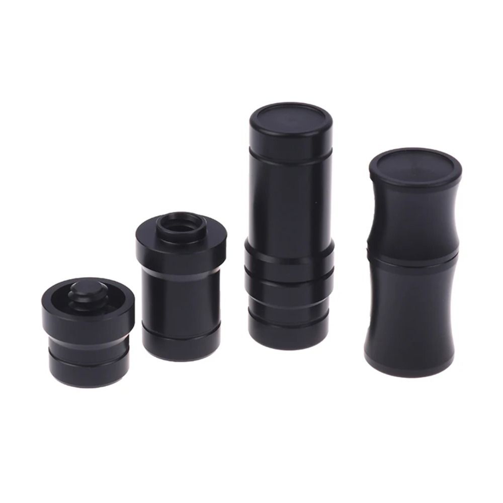 1Set Replacement Special Billiard Cue Joint Protector Set Plastic Black Joint Caps Billiards Accessories for Uni Loc Wavy