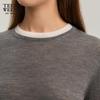 Teenie Weenie Damen Bär Strickpullover in Faux-Zweiteiler-Optik