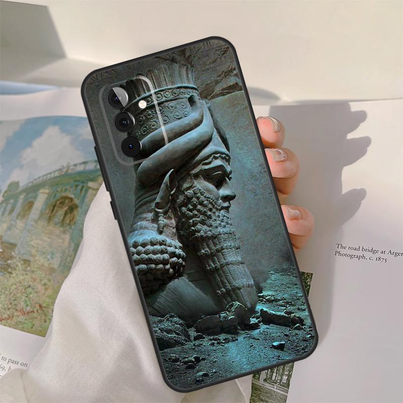 

Assyrian Statue lamassu Art Case For Samsung Galaxy A55 A35 A15 A32 A12 A22 A52 A06 A54 A34 A14 A56 A36 A26 A16 A13 A53 Samsung A22 4G