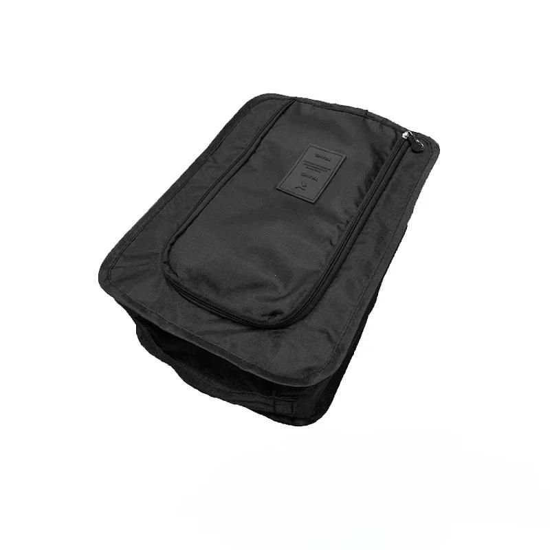 Waterproof and breathable single shoe storage bag, foldable and portable small shoe bag, travel storage and portable