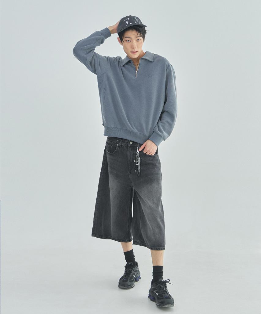 Ladeuedisyeon Hanryang Typo Ball Cap_Dark Navy