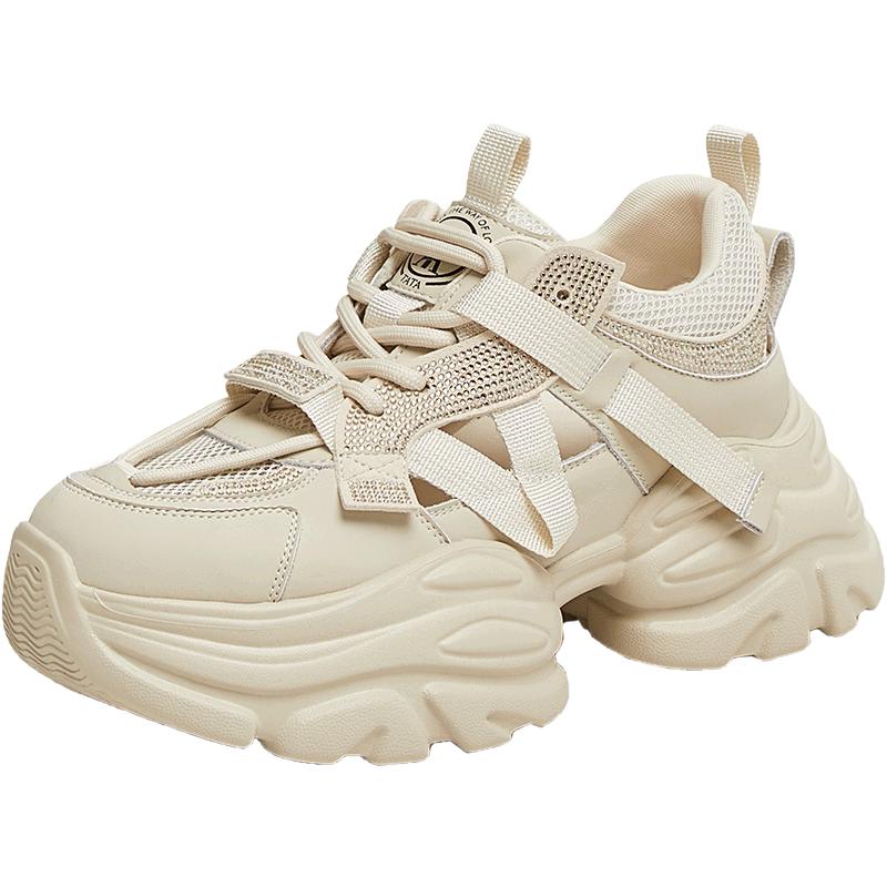 TATA Women's Platform Dad Sneakers