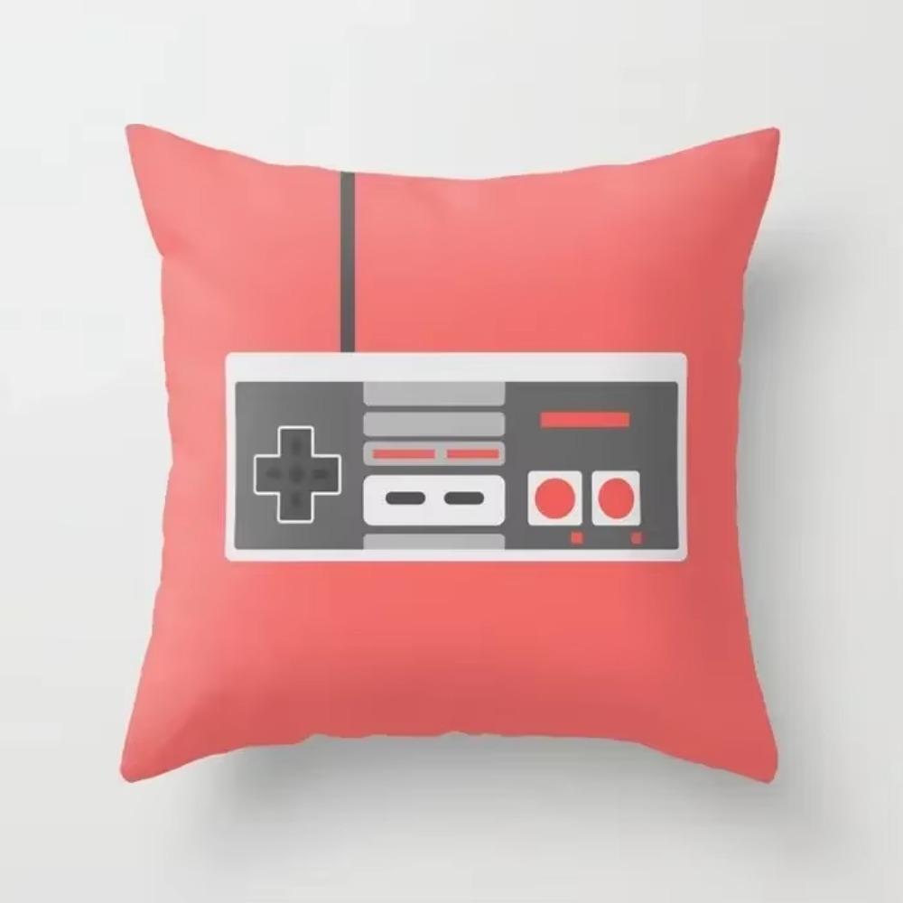 Home Decor Cushion Covers Video Game  Vintage Pillow  Sofa Bed Seat   Gaming Fan Cushions