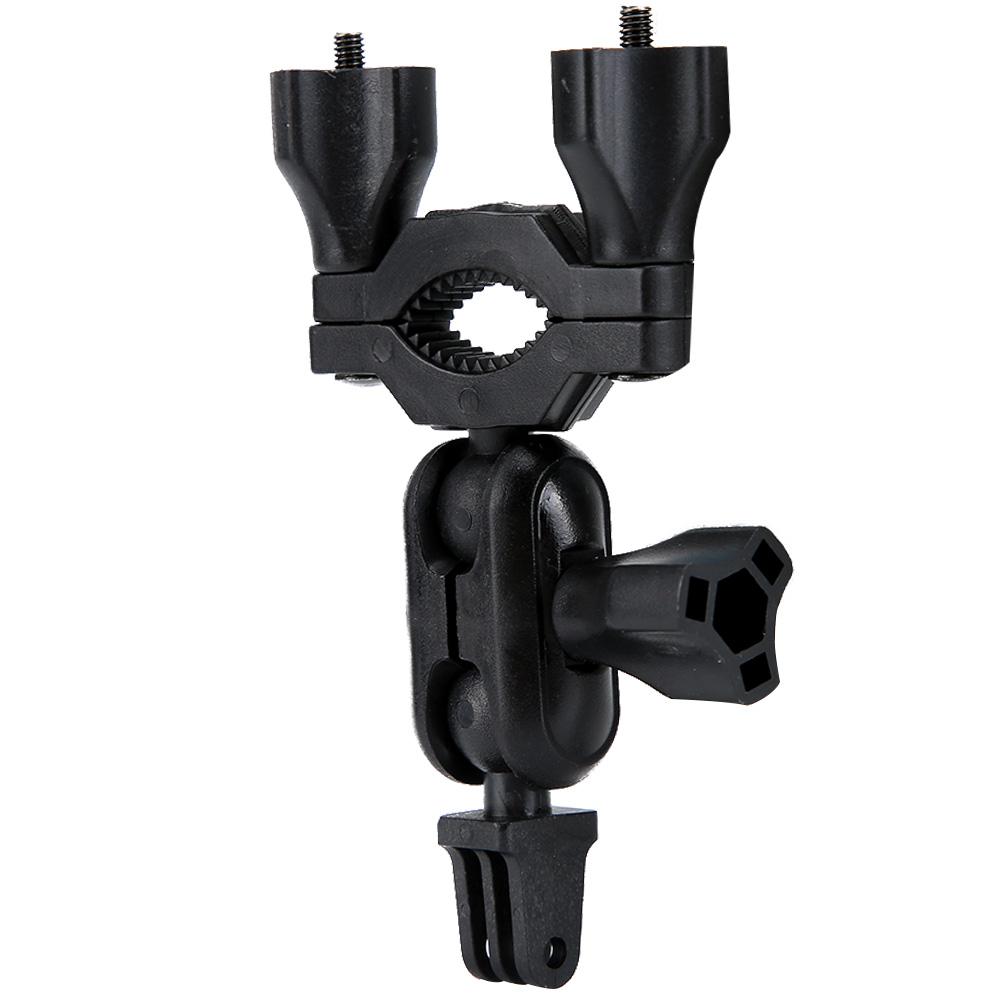 Car Rearview Mirror Camera Support Kit 360 Degree Rotating Driving Recorder Bracket