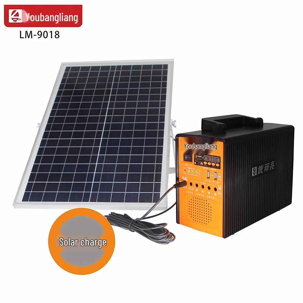 Solar Light Home System: Portable Power, Bluetooth Music, Multifunctional Lighting