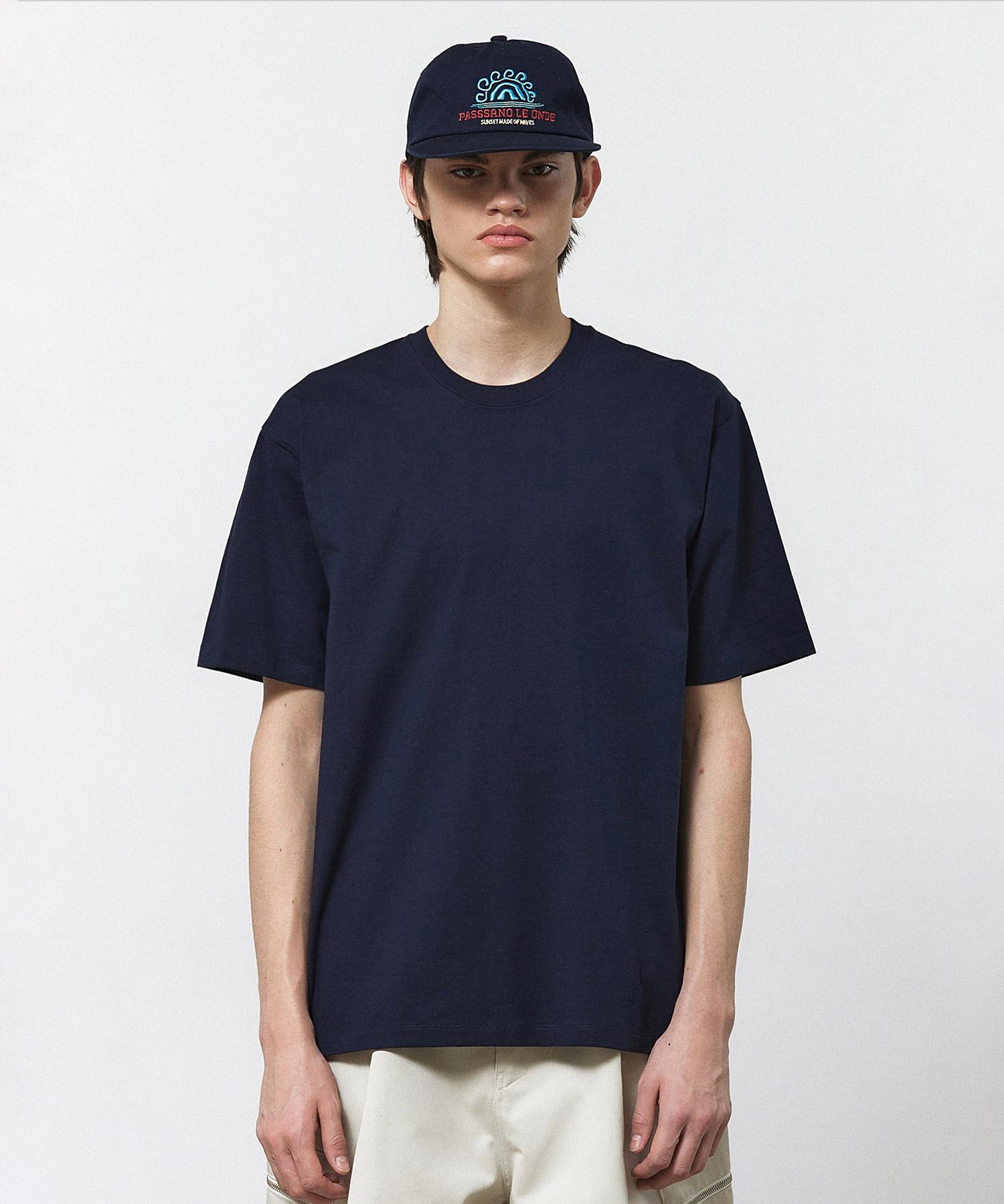 Il Corso Essential Short Sleeve T-Shirt Dark Navy Iets5E502N3 Dark Navy/00M