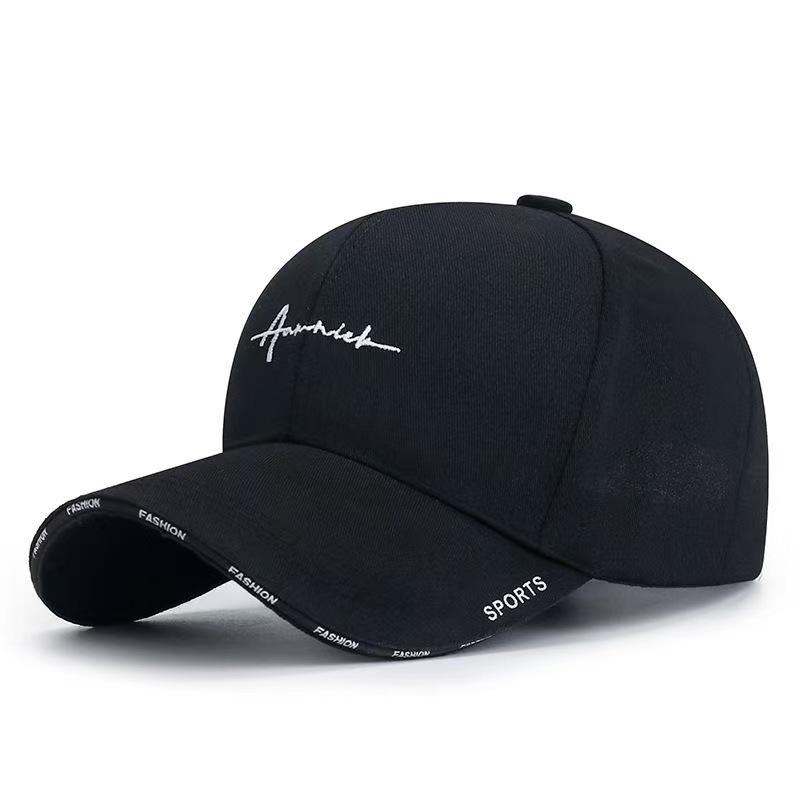 Spring And Autumn Hat Women'S Face Small Sunscreen Sun Hat Men'S Outdoor Cap Travel And Leisure Baseball Cap