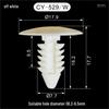 Universal Nylon Christmas Tree Car Rivet Screws