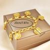 Southeast Asian Fashion Sand Gold Hollow Heart Bracelet Hand Chain