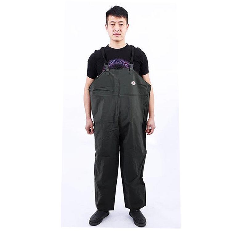 Wasserdichte Seeigel-Aquakultur-Overalls - Schmutzabweisende, schuhlose Leder-Fischerhosen