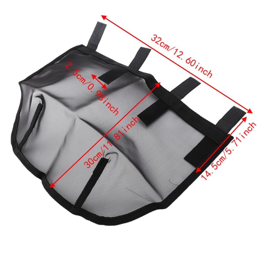 Lightweight Design Horse Nose Fly Mask Adjustable Size Mesh Fly Mask Cover  Outdoor Horse Use