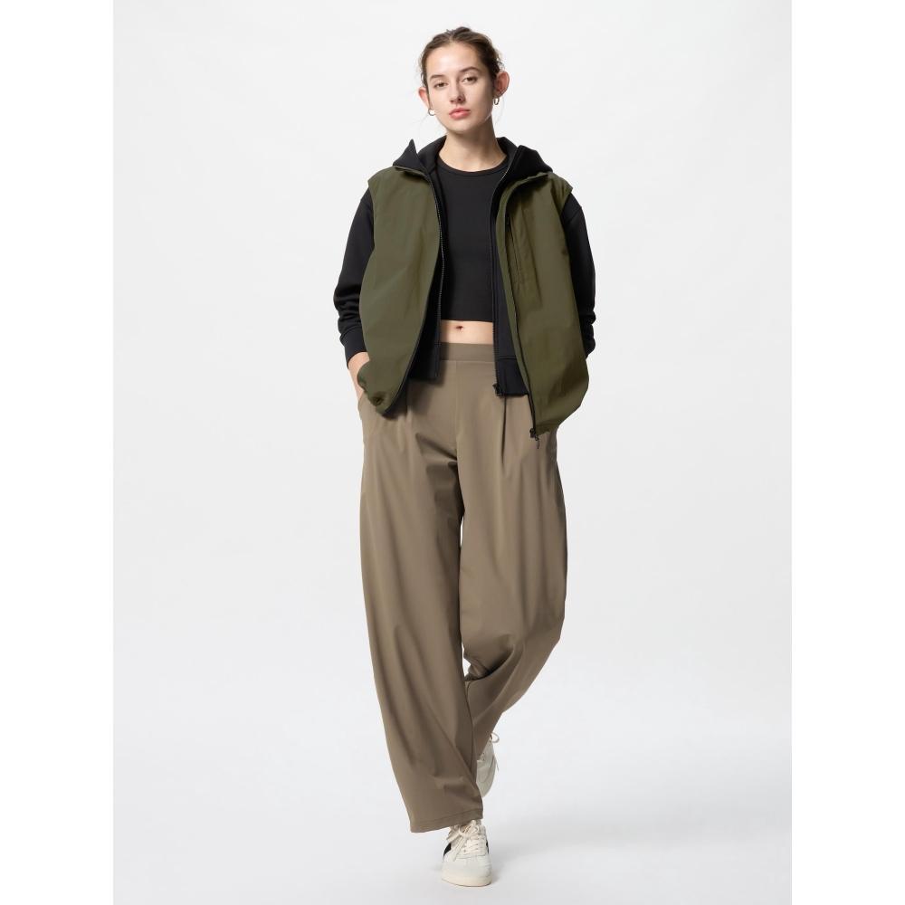 Uniqlo Ultra Stretch Active Wide Pants  Leg Length 73.5 To 76.5 Cm  Long Length 