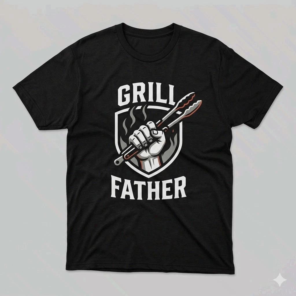 Powered By Dad Duty Shirt Funny Father’s Day Dad Tee S