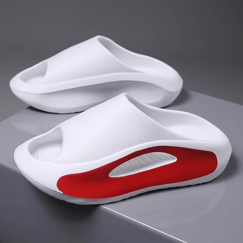 Letnie Klapki na Grubej Podeszwie Męskie Damskie EVA Miękka Podeszwa Domowe Kapcie Sandały Lekkie Buty Plażowe Męskie Kapcie Japonki