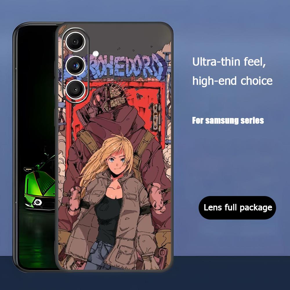 Dorohedoro risu nikaido Hot Phone Case For Samsung Galaxy S25 S24 S23 S22 S21 S20 Plus Ultra Note20 Soft Black