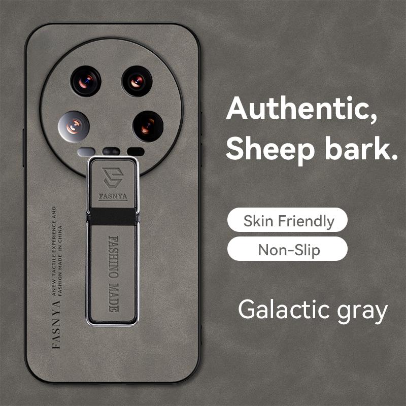 Etui dla Xiaomi Mi 14 Ultra Luksusowy Uchwyt Magnetyczny do Samochodu Etui na Telefon Dla Xiaomi Mi14 Ultra 14ultra Wstrząsoodporne PU Skórzane Tylne Etui