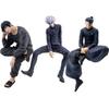 Anime Figure Geto Suguru Gojo SATORU Fushiguro Toji Sitting Pose Action Figure PVC Model Child Christmas Gift Doll Collection