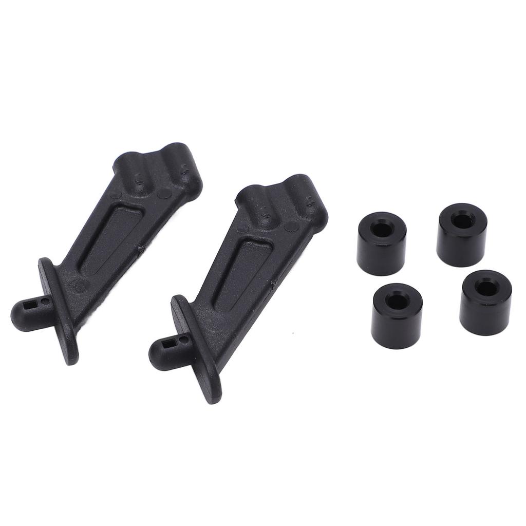 RC Car Rear Wing Bracket Black Plastic High Strength Replacement RC Car Rear Wing Bracket For ZD