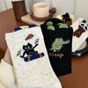 Ladies Spring and Summer Cartoon Funny Cute College Tube Socks