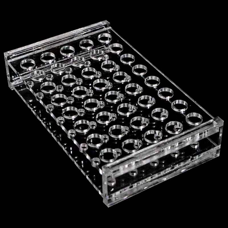 Bingyu BYA-461 Acrylic Centrifuge & Test Tube Rack