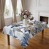 Coastal Sea Turtle Rectangle Table Cloth for Table Decor Waterproof Machine Washable Reusable Tablecloth for Table Dining Room