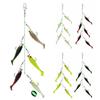 Silicone Cluster Fish Lure Anti-hanging Sole Sharp Fish Hook Simulation Bait Soft Swivel Pin Fishing Set-up Sea Fishing
