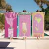 Cartoon Fruit Juice Microfiber Blanket Quick Drying Beach Towels Oversized Printing Super Absorbent Pool Towel Blanket
