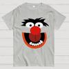 Retro Pop Culture Crazy Monster Face Cotton Summer Casual Cool Loose T-Shirt