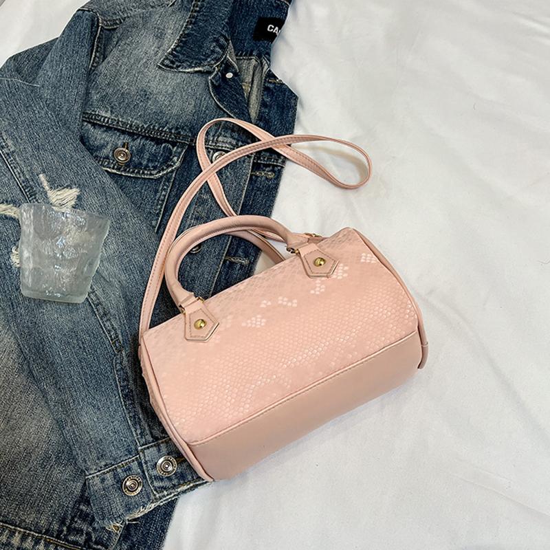 Einzelschulter Damen High-End Crossbody-Tasche Vielseitig Stilvoll Kleine Quadratische Tasche Geeignet für den Arbeitsweg mit Schleife