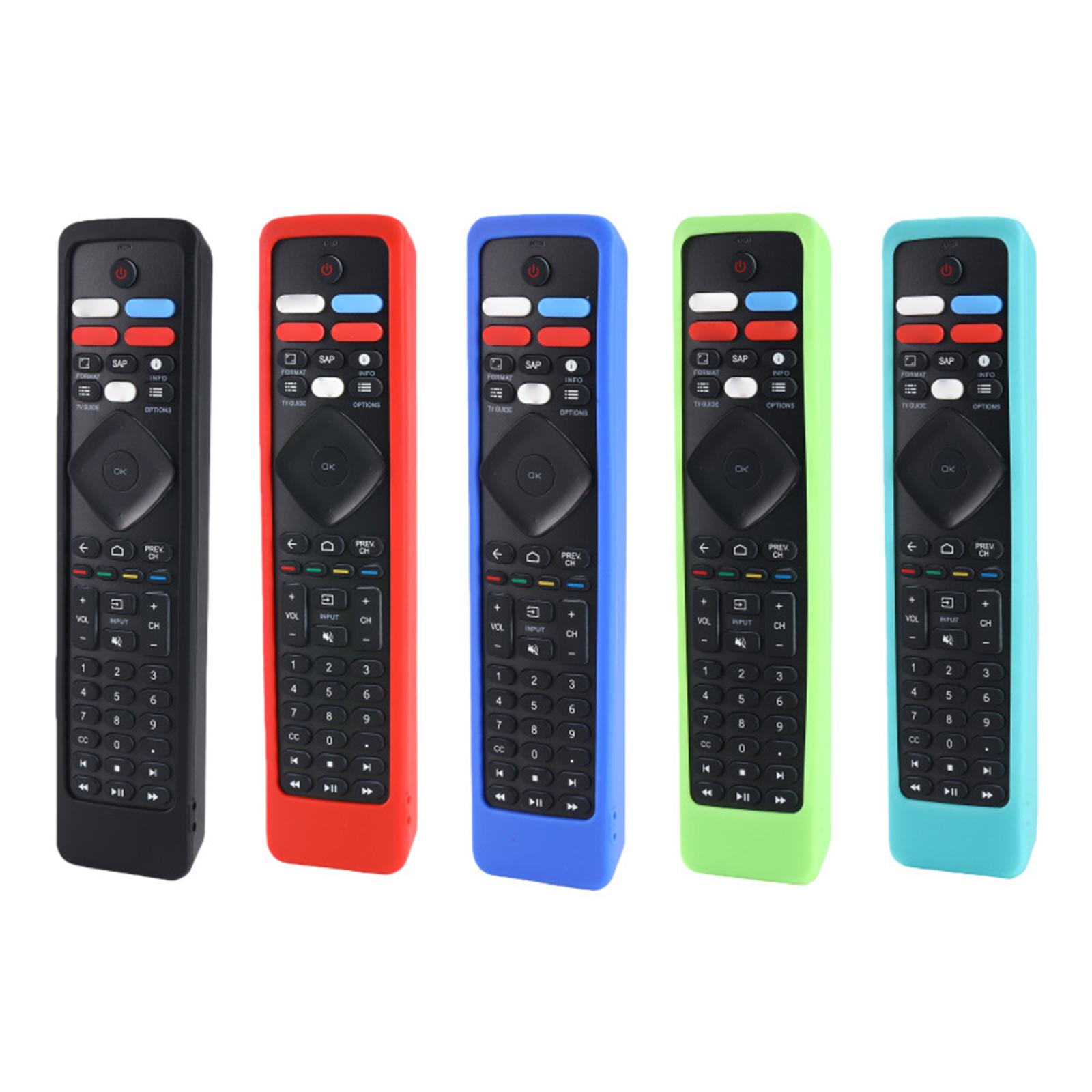 

Precise Cut Silicone Case for RF402A-V14 NH800UP Remote Control Cover Easy Access to All Button Port Without Removal красный