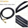R410A AC Refrigerant Charging Hoses, 59“ HVAC Charging Hose with 1/4’’ SAE Female Flare, 800PSI Working Pressure for R410A R22 R134A R12 R502