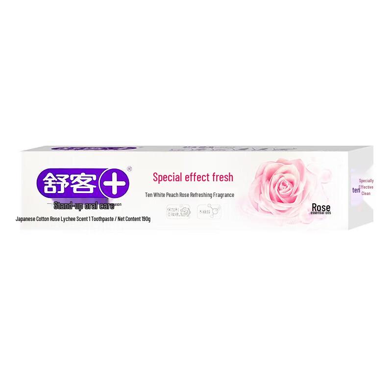 Shuke White Peach Rose Fresh Breath Toothpaste
