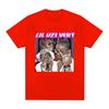 Rapper Lil Uzi Vert Graphic T-shirt Fashion Hip Hop Oversized T Shirts Casual Cotton Short Sleeve T-shirts Streetwear Unisex