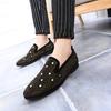 Mens Loafers Spring and Autumn New Fashion Men's Casual Shoes Rhinestone Crystal Europe Style Male Sneakers