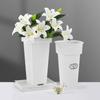 Plastic Flower Display Buckets Rustic Plant Planter Durable Flower Buckets  Garden Decor